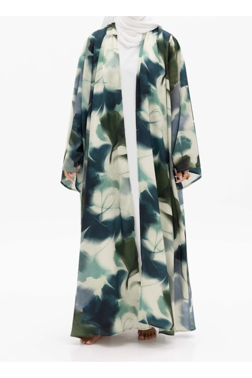 Abaya Flora Blue