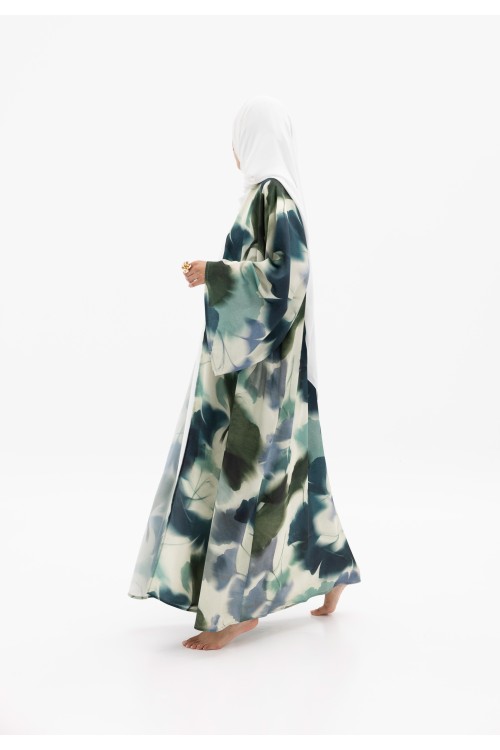 Abaya Flora Blue