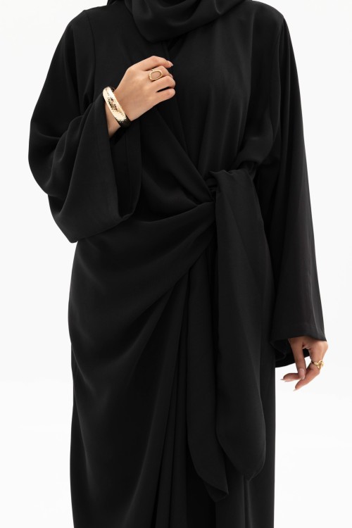 Ensemble Anita en lin noir