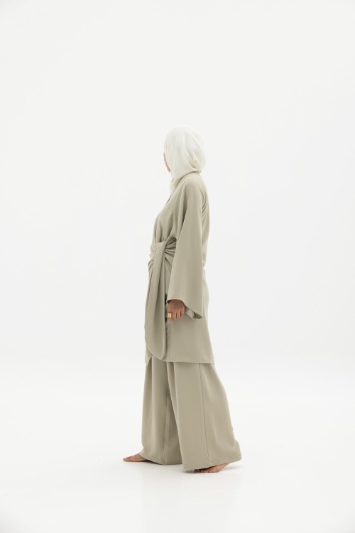 Ensemble Anita vert amande