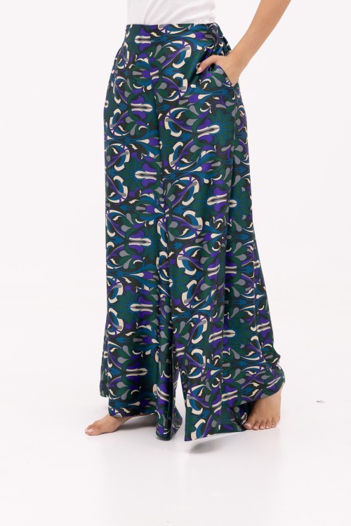Palazzo Summer Imprime violet