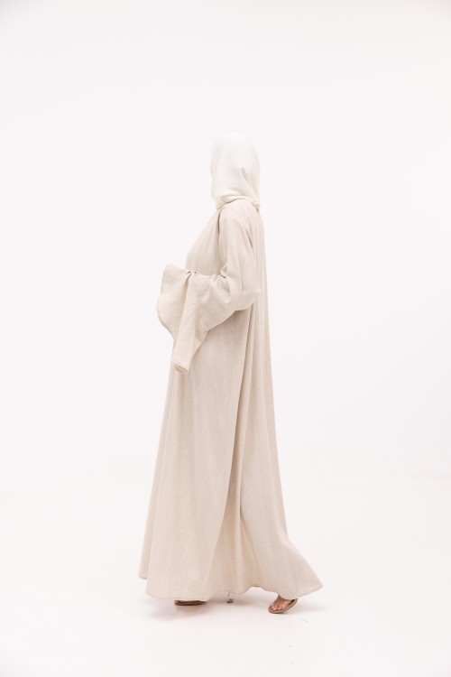Robe Amélia Beige rayé