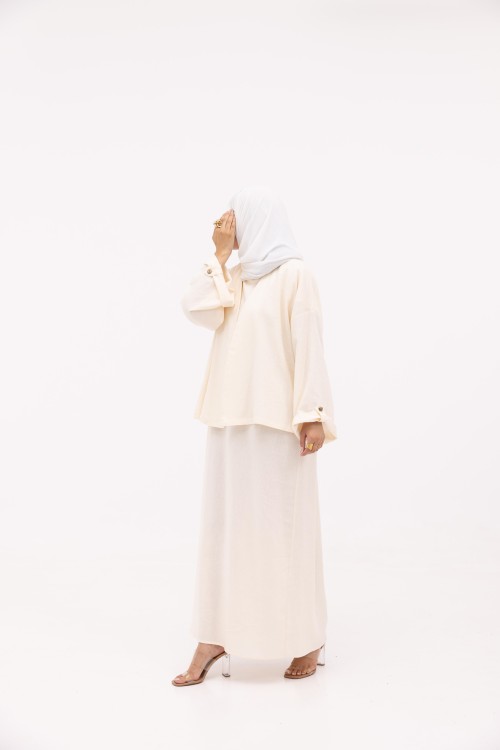 Ensemble Angy Crème