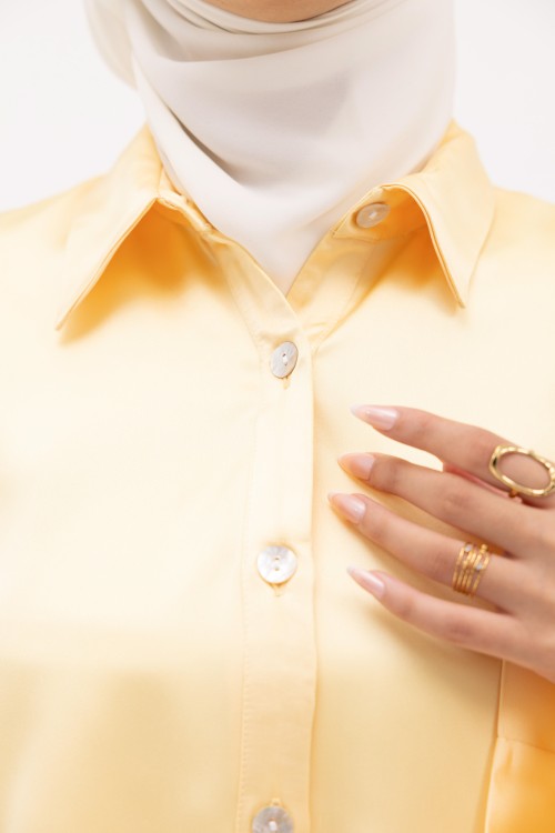 Ensemble Lilou Jaune satiné