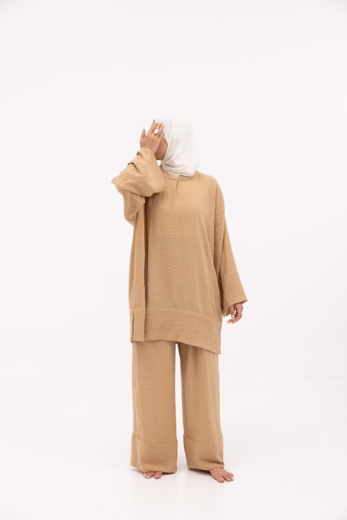 Ensemble Sol Beige foncé