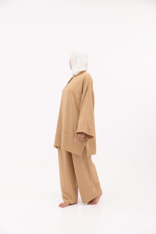 Ensemble Sol Beige foncé