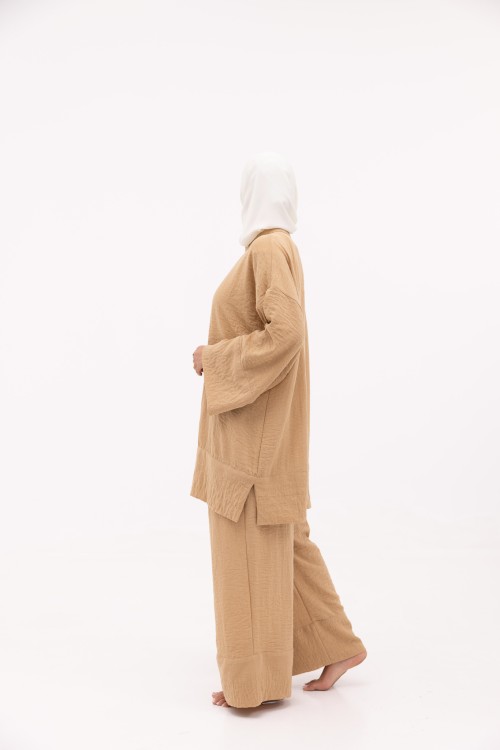 Ensemble Sol Beige foncé