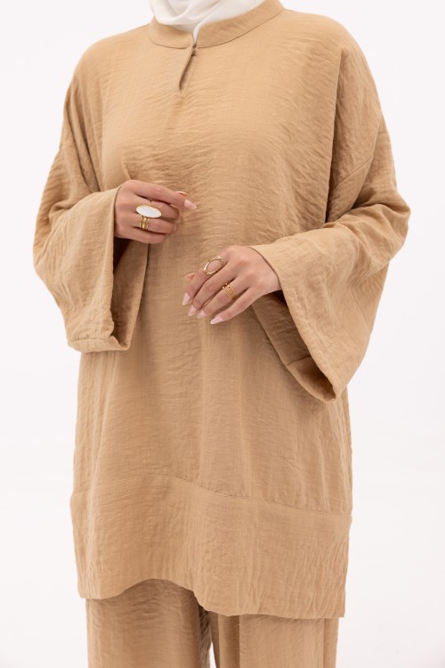 Ensemble Sol Beige foncé