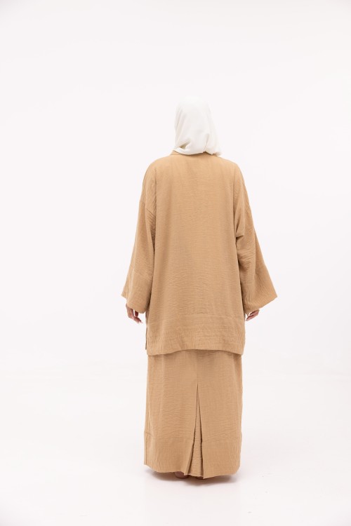 Ensemble Sol Beige foncé