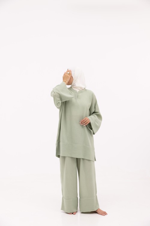 Ensemble Sol Vert pistache