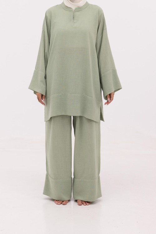 Ensemble Sol Vert pistache