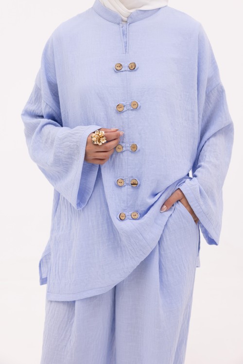 Ensemble Noury baby blue
