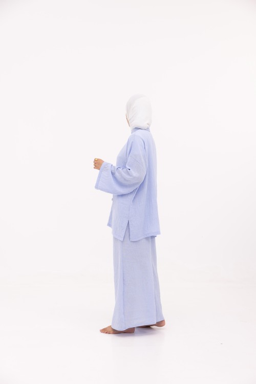 Ensemble Noury baby blue