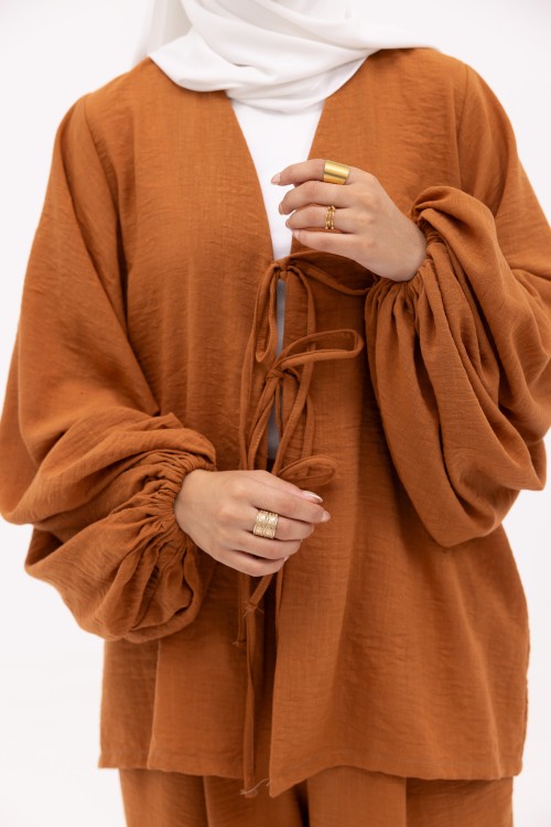 Ensemble Mery terracotta