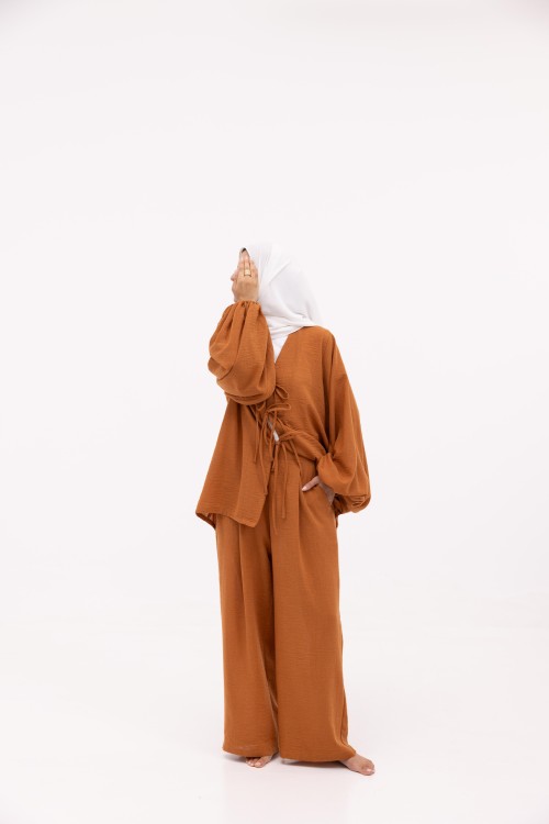 Ensemble Mery terracotta