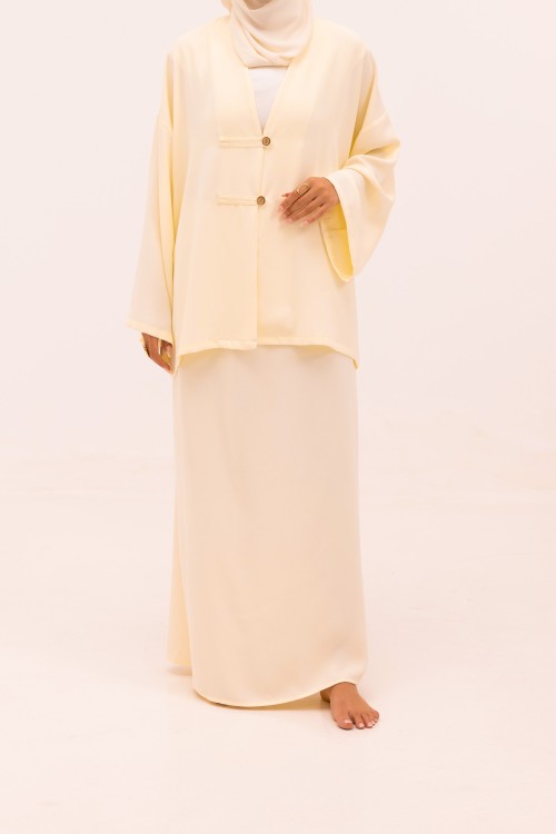 Ensemble Olivia Jaune beurre