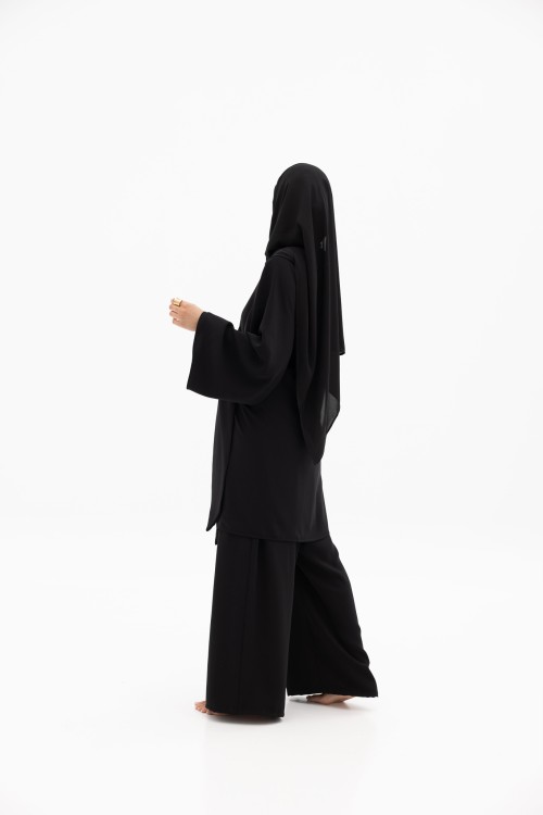 Ensemble Anita en lin noir