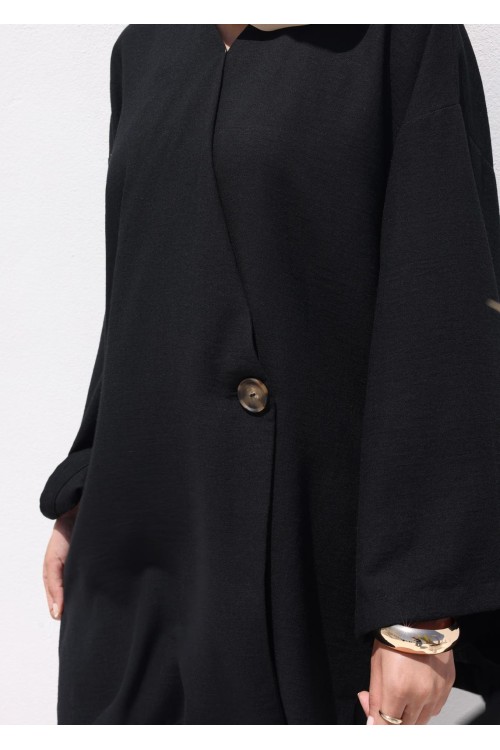 Ensemble Laha en lin noir