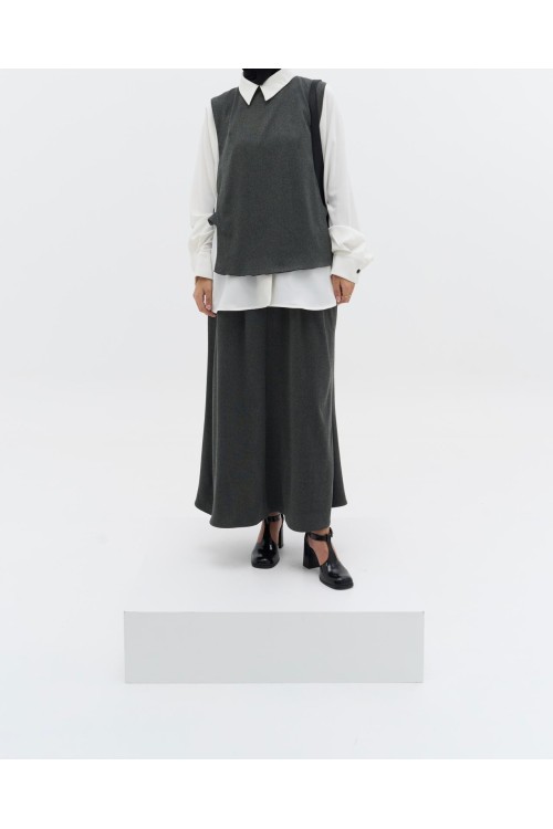 Gilet Séoul gris foncé