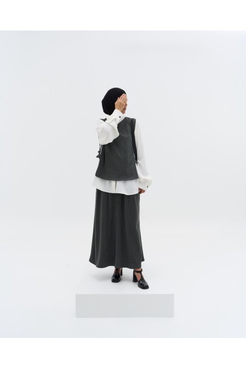 Gilet Séoul gris foncé