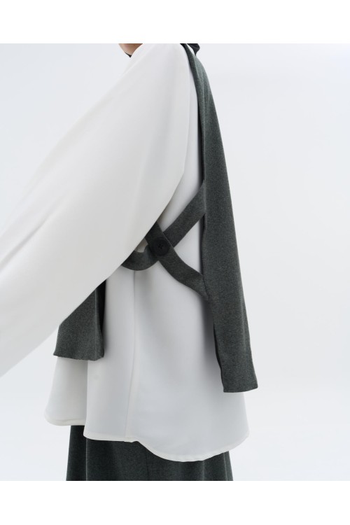 Gilet Séoul gris foncé