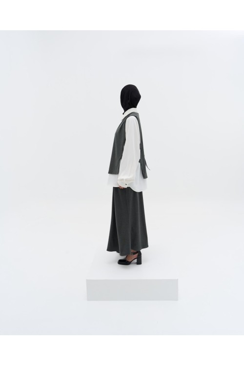Gilet Séoul gris foncé