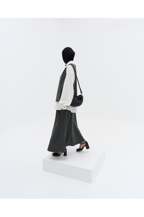 Gilet Séoul gris foncé