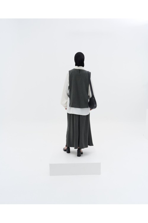 Gilet Séoul gris foncé